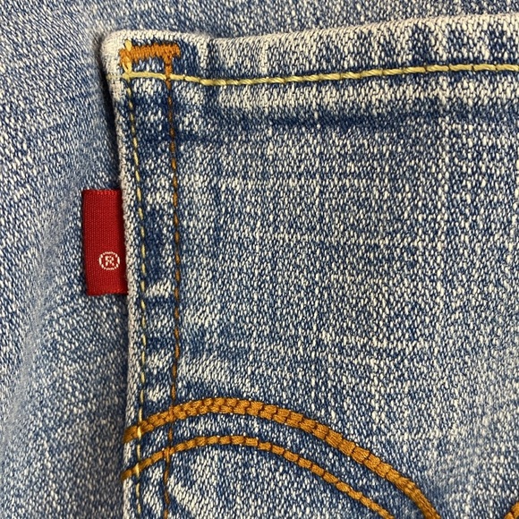 Levi’s 528 low rise curvy bootcut size 11 stretchy Y2K edgy cut date 2008 - Picture 5 of 12